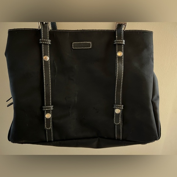 Storksak Gigi Diaper bag in black nylon - Picture 4 of 16